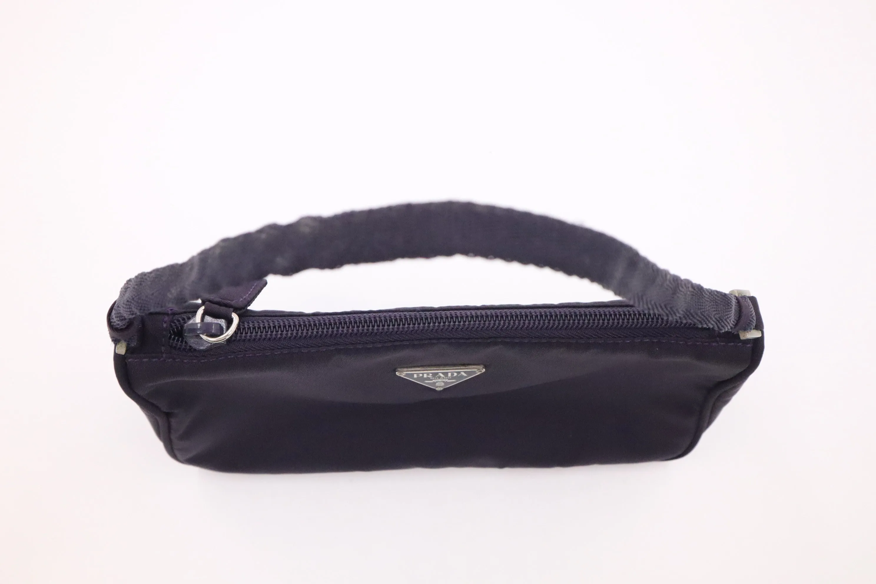 Prada Handbag in Purple Nylon