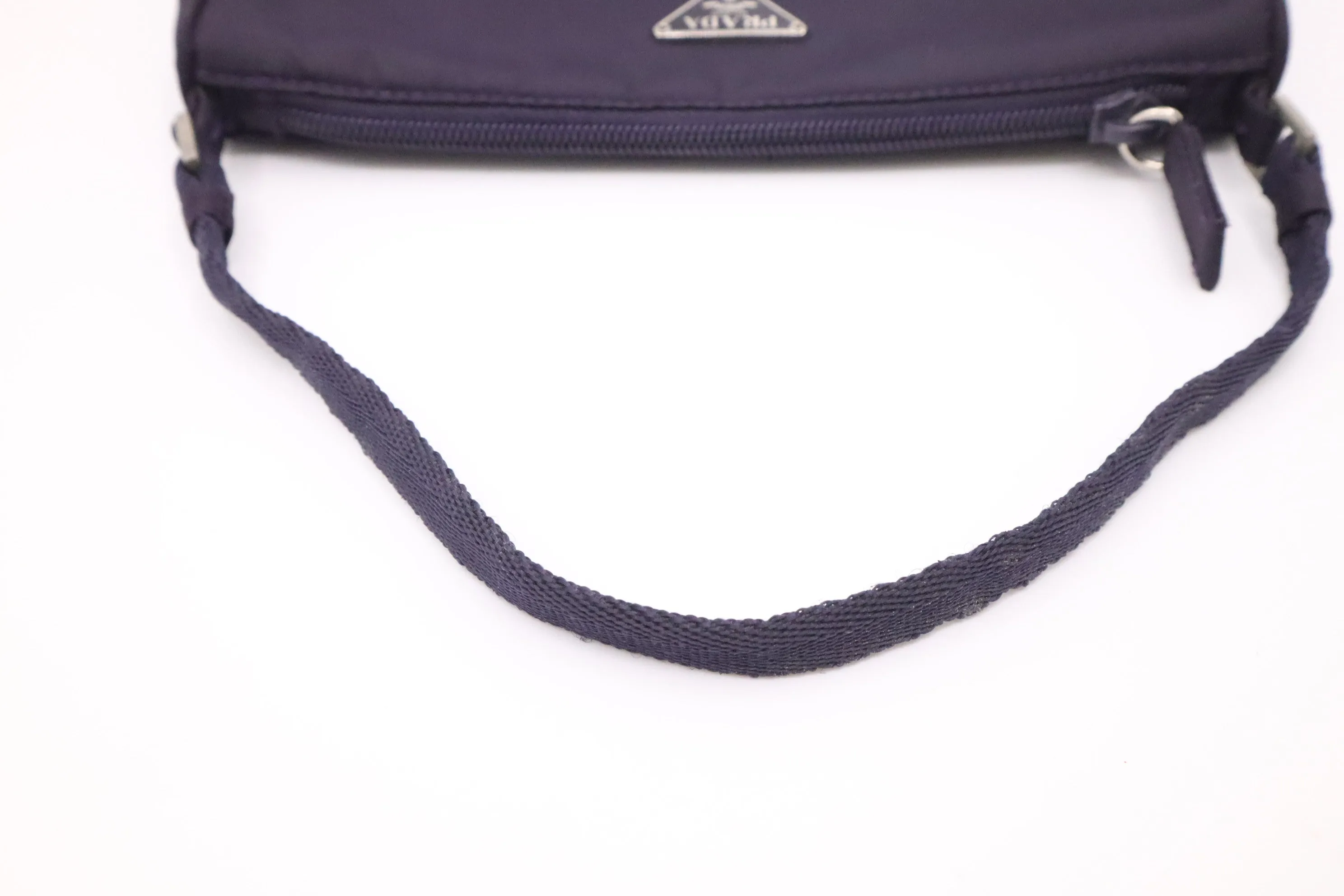 Prada Handbag in Purple Nylon