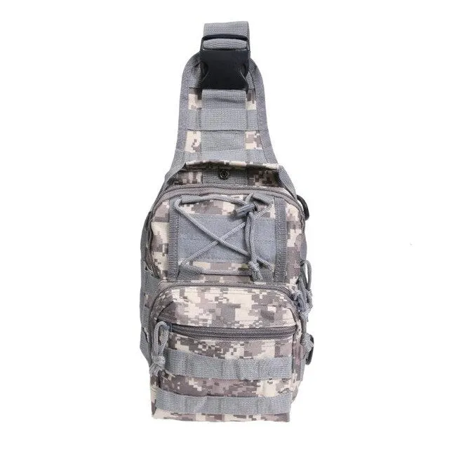 Sidiou Group Men Single Shoulder Messenger Bag Waterproof Military Knapsack Crossbody Sling Bags
