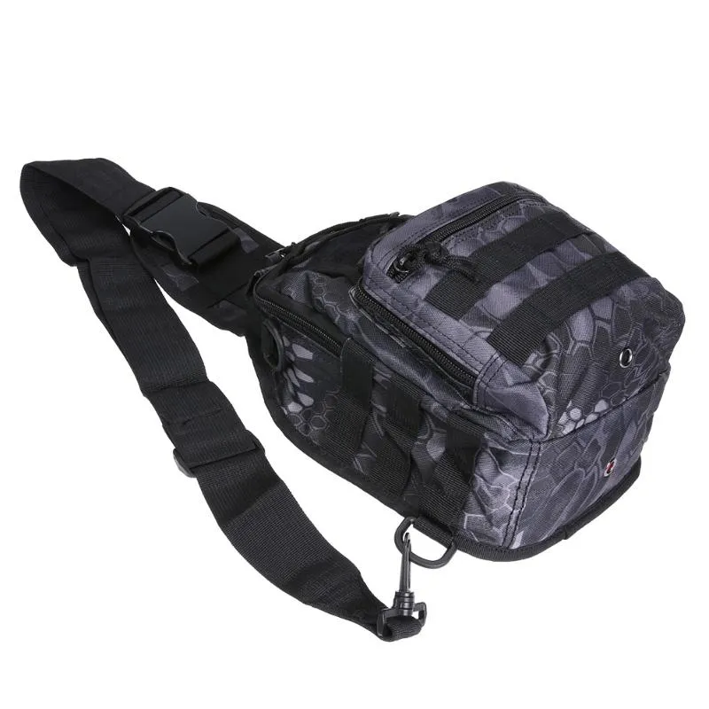 Sidiou Group Men Single Shoulder Messenger Bag Waterproof Military Knapsack Crossbody Sling Bags