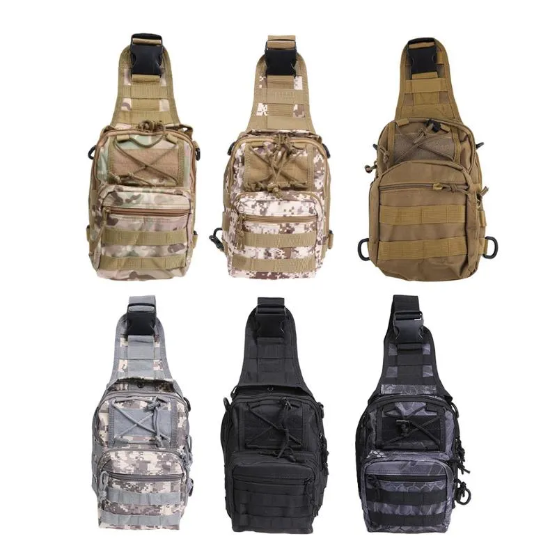 Sidiou Group Men Single Shoulder Messenger Bag Waterproof Military Knapsack Crossbody Sling Bags