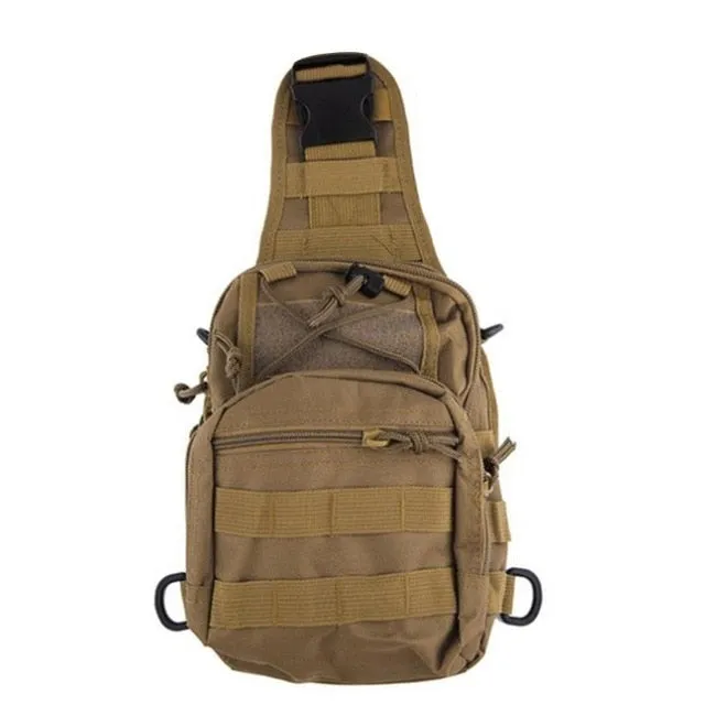 Sidiou Group Men Single Shoulder Messenger Bag Waterproof Military Knapsack Crossbody Sling Bags