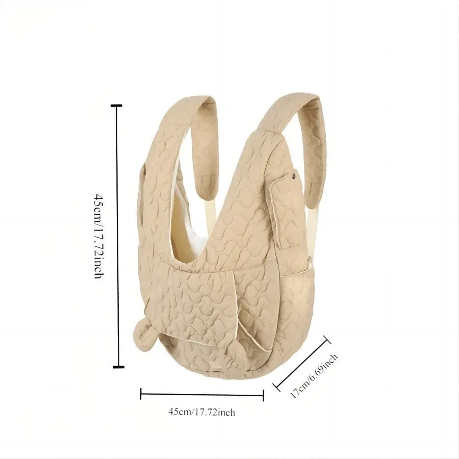 Soft Comfortable Large Capacity Pet Cat Dog Chest Bag