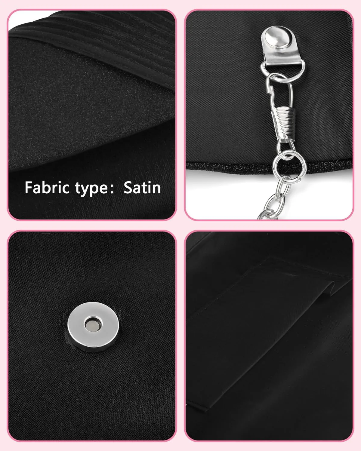 TINDTOP Evening Clutch Purses for Women Handbags for Formal Wedding Party Cocktail Prom Crossbody Shoulder Envelope Bag