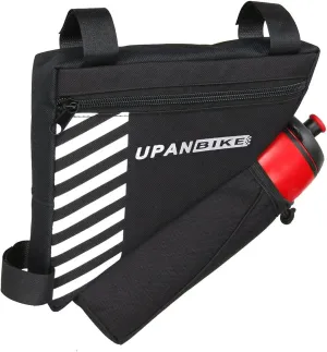 UPANBIKE Triangle Frame Bag - 1.5L Polyester Storage Bag for Road and Mountain Bikes