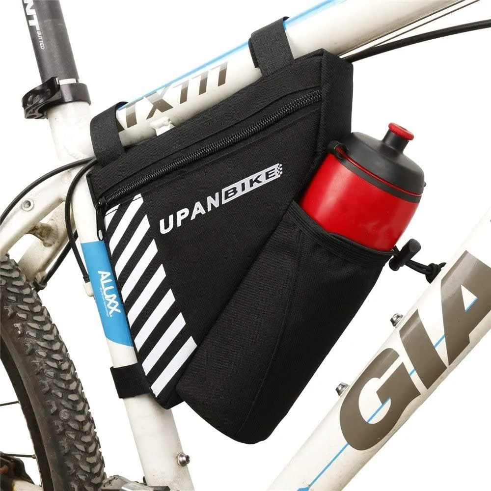UPANBIKE Triangle Frame Bag - 1.5L Polyester Storage Bag for Road and Mountain Bikes