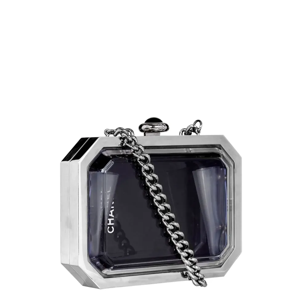 Vintage See-Through Minaudiere