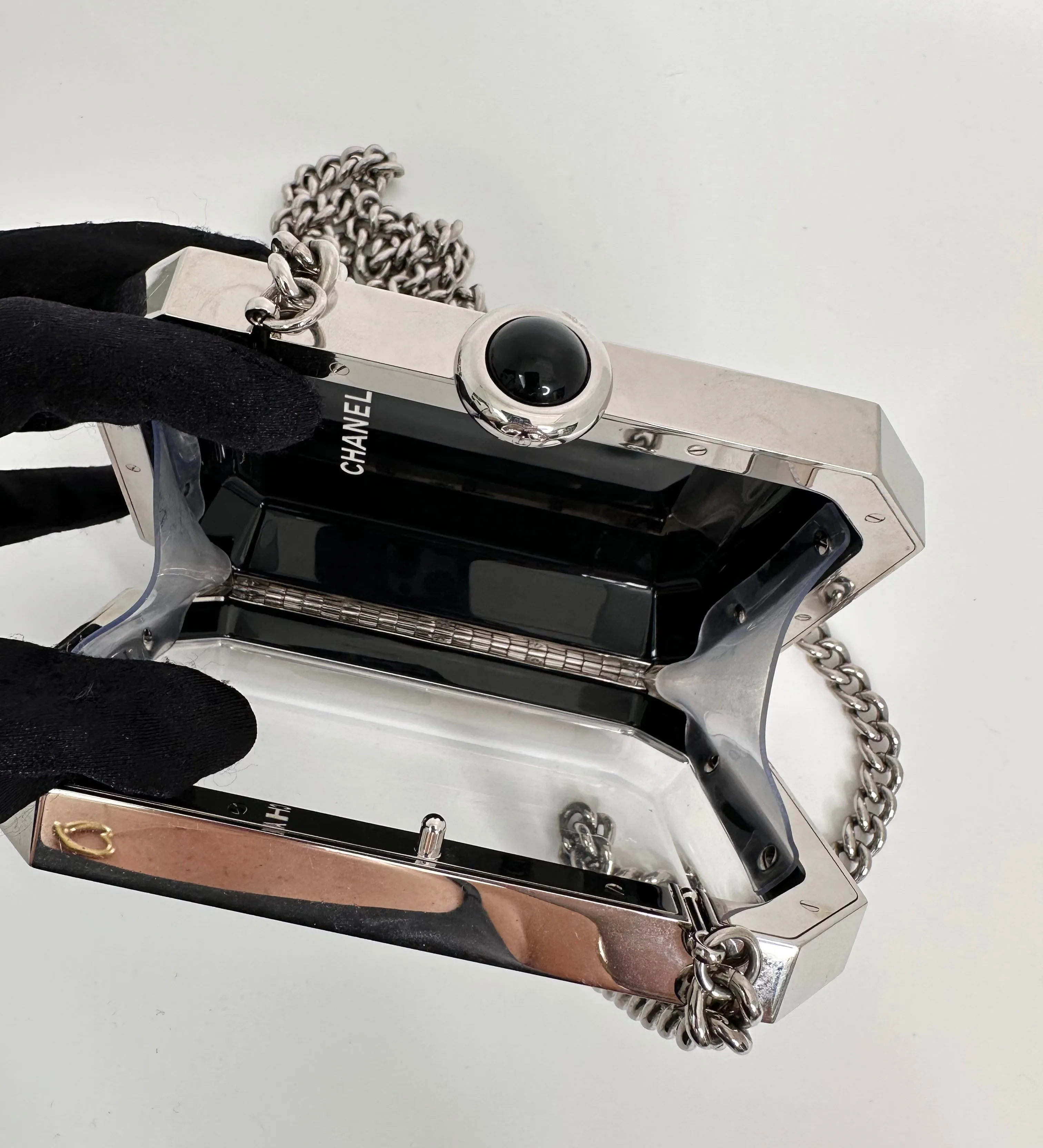 Vintage See-Through Minaudiere