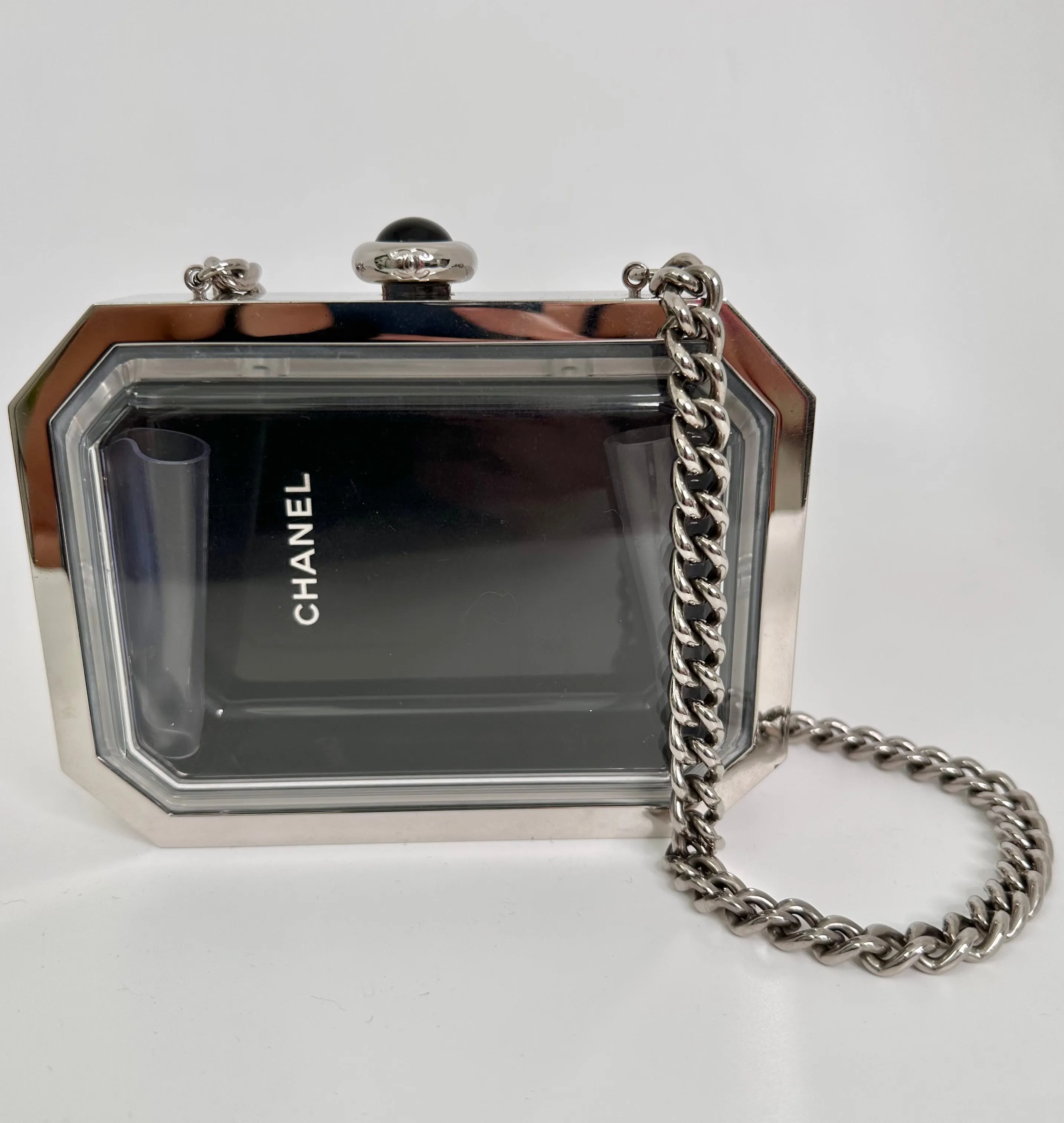 Vintage See-Through Minaudiere