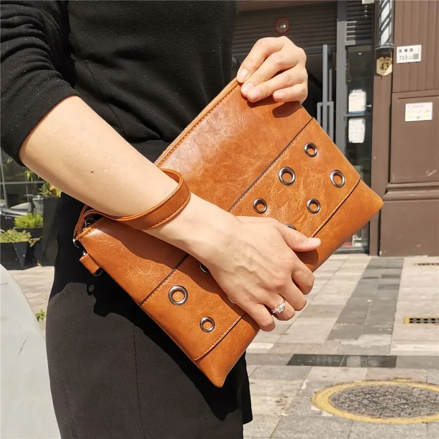 Violet Envelope Bag