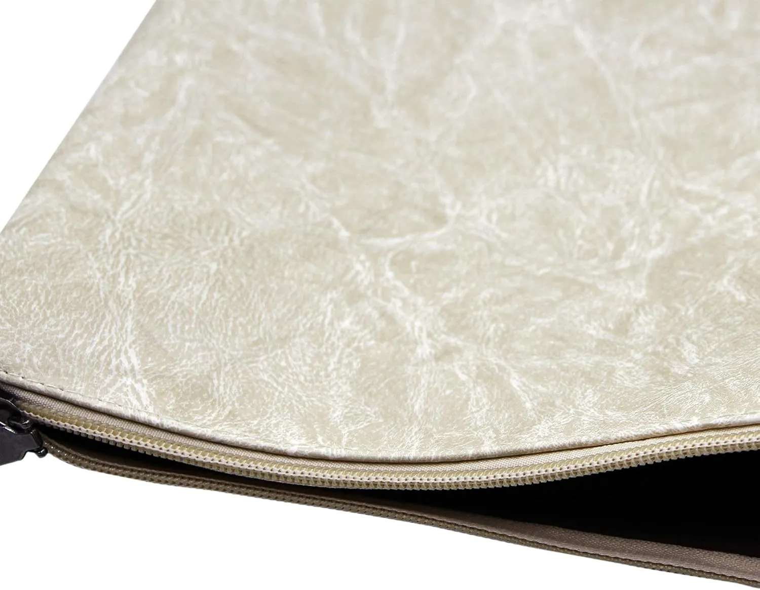 Women Oversized Envelope Handbag Soft Leather Clutch Evening Bag Purse with Wrist Strap