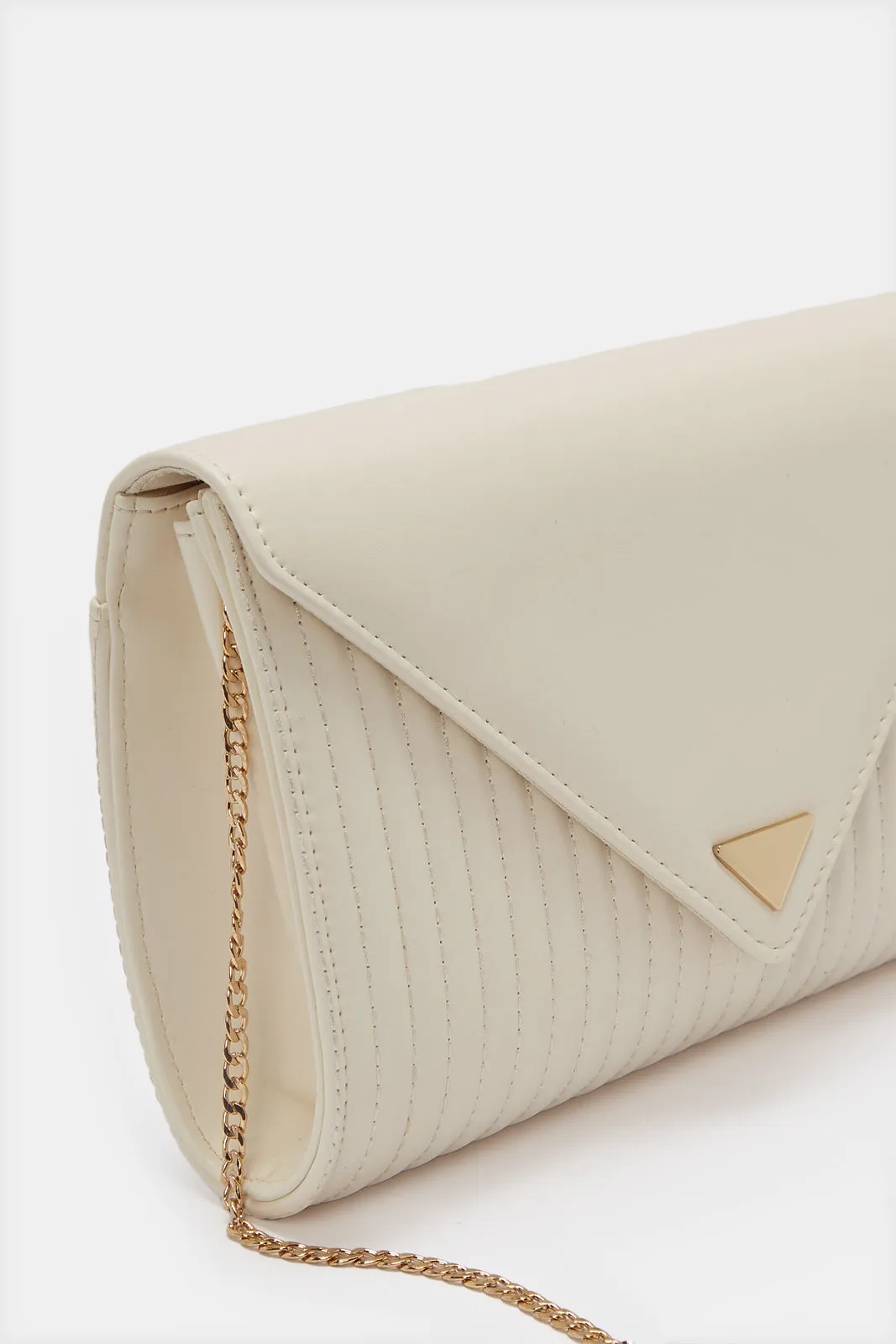 Women White Envelope Bag