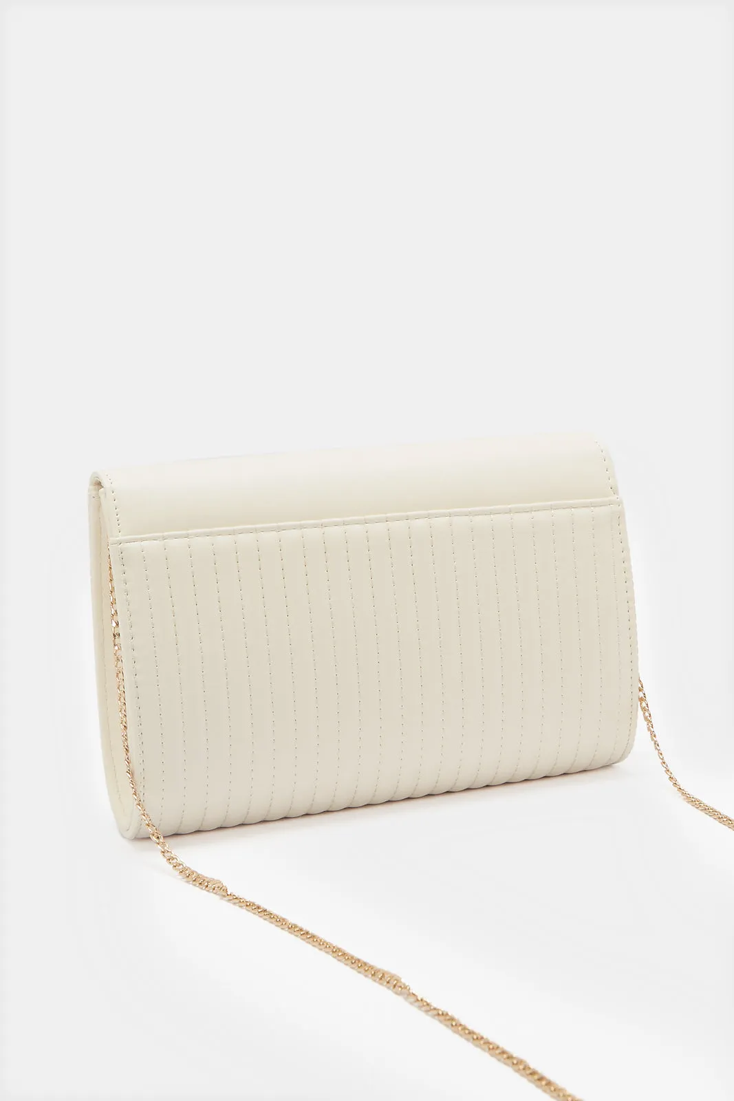 Women White Envelope Bag