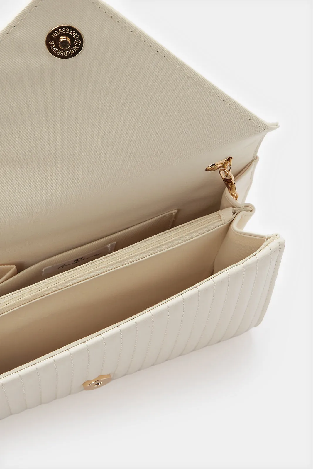Women White Envelope Bag